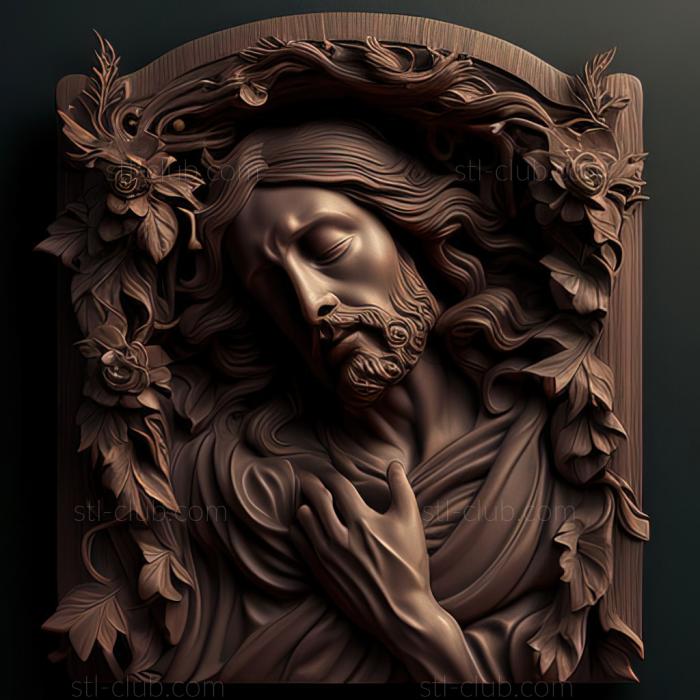 3D model st jesus (STL)